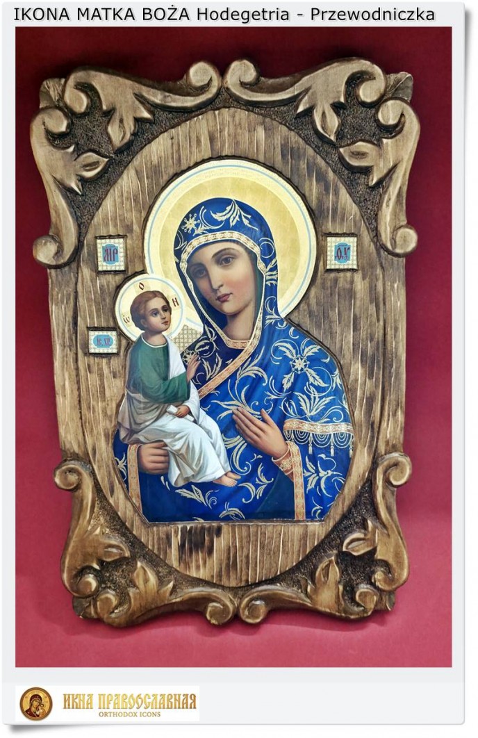 Nowa kolekcja dużych rzeźbionych ikon prawosławnych