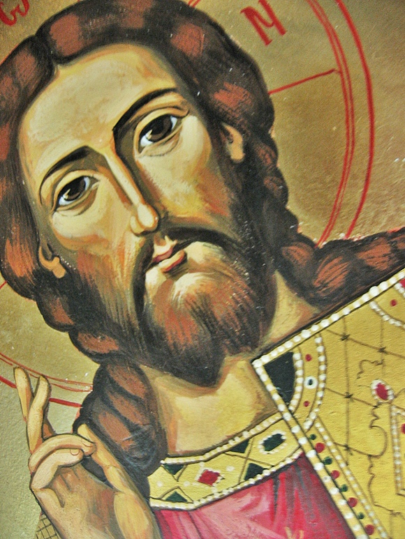 pantokrator Chrystus duża ikona
